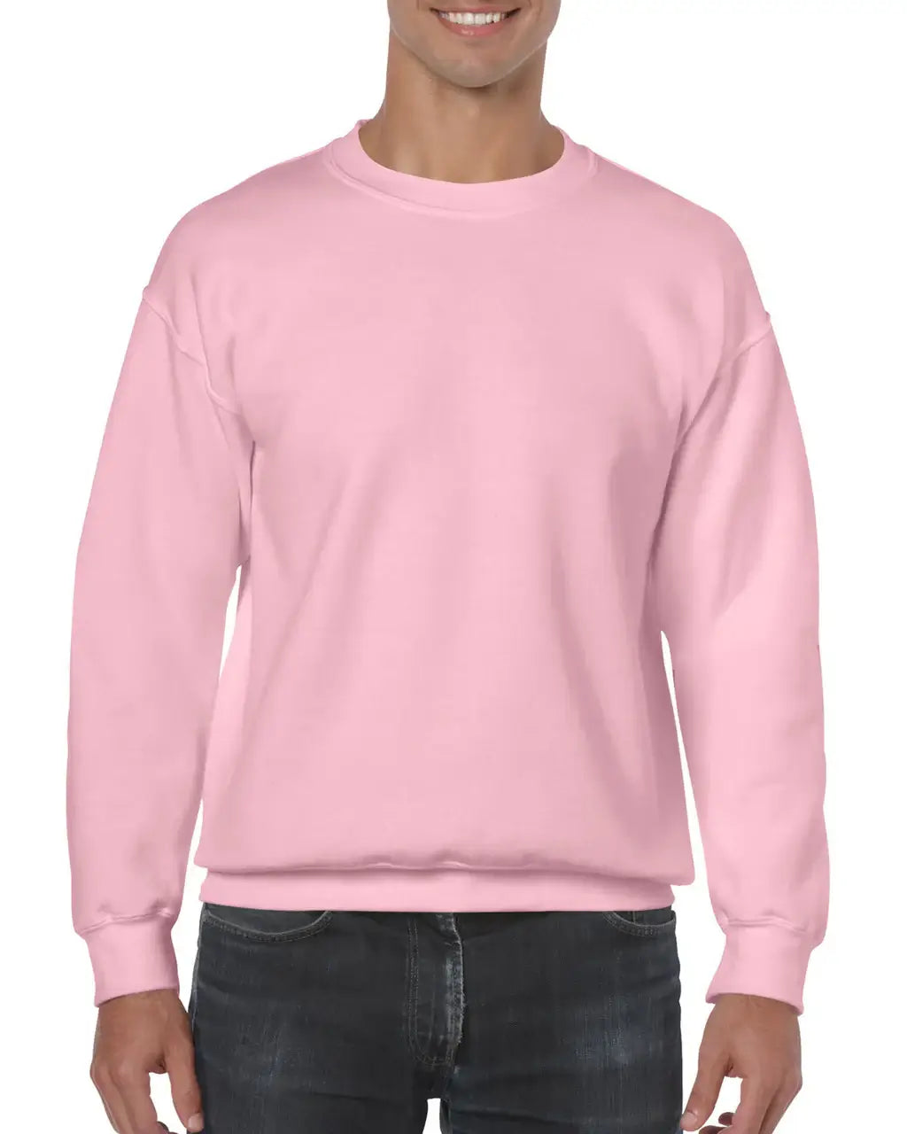 Light Pink Gildan Heavy Blend 18000 Sweatshirt