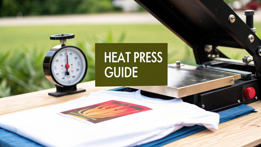 Your Heat Press Temperature Guide for Perfect Prints