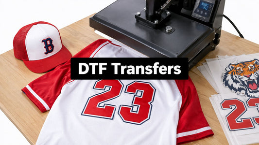 Baseball DTF Transfers How to Size Press and Make Them Last