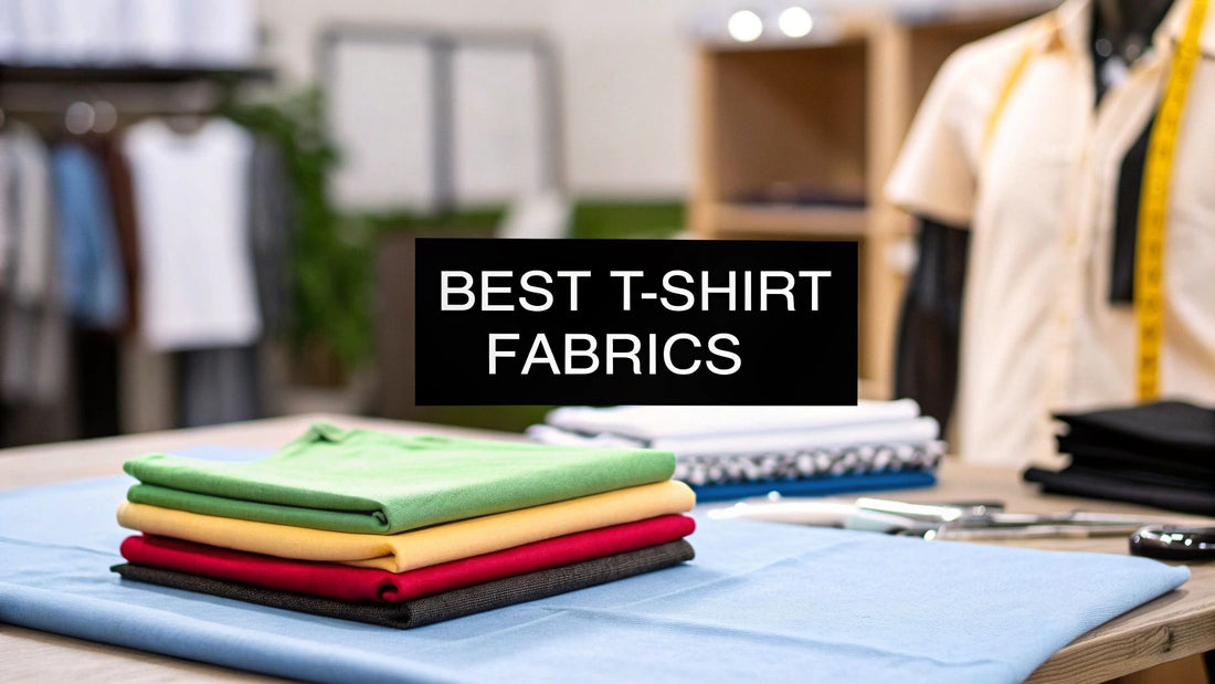 A Guide to the Best T Shirt Fabrics for DTF Printing