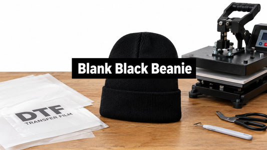 The Blank Black Beanie Guide for Custom DTF Apparel