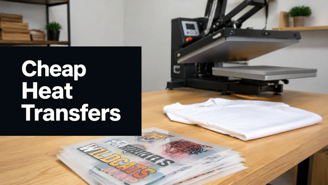 Cheap Custom Heat Transfers: A Buyer's Guide for 2026