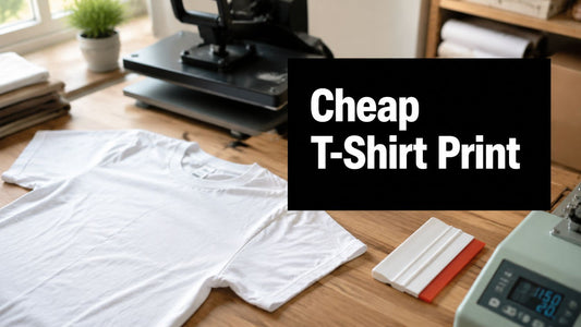 Cheap T Shirt Screen Print: A 2026 Guide to Smart Savings