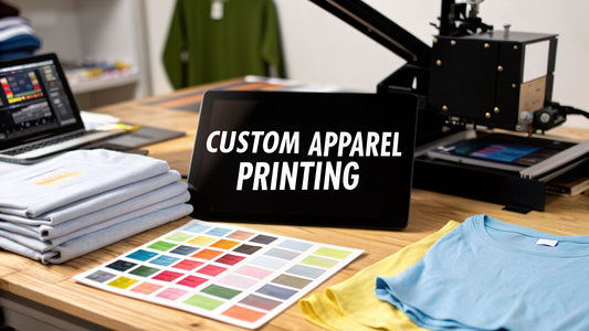 A Guide to Custom Apparel Printing Services for 2026
