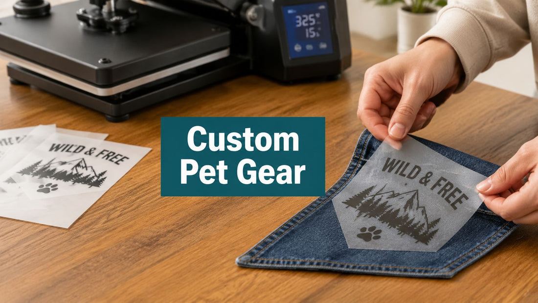 How to Create Custom Pet Merchandise with DTF Transfers