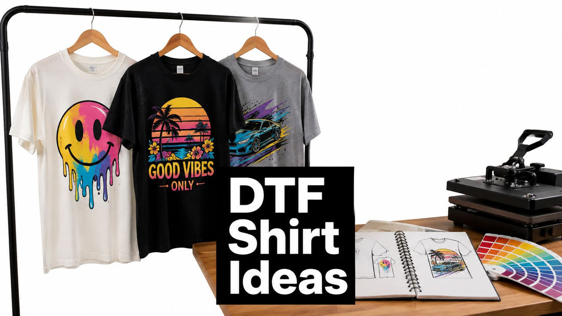 10 Custom Shirt Ideas for DTF Transfers