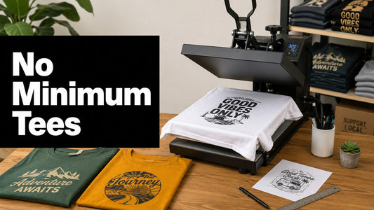 Custom Shirt Printing No Minimum: A 2026 Guide