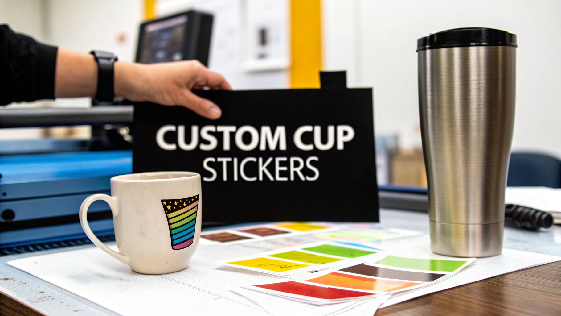 Custom Stickers for Cups: The Ultimate UV DTF Design Guide – Raccoon ...