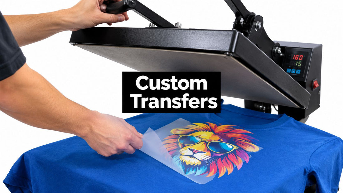 Custom Transfers for T Shirts: The Complete How-To Guide