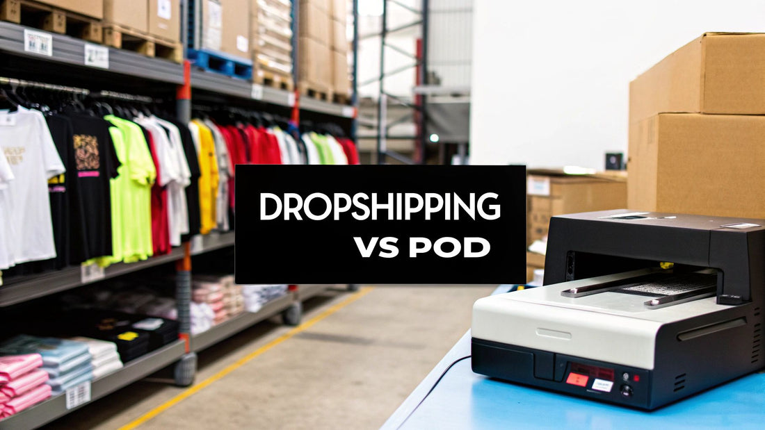 Dropshipping vs Print on Demand for Apparel Brands