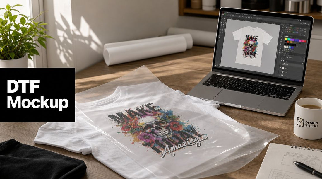 DTF Transfer Mockup: Pro Design & Presentation