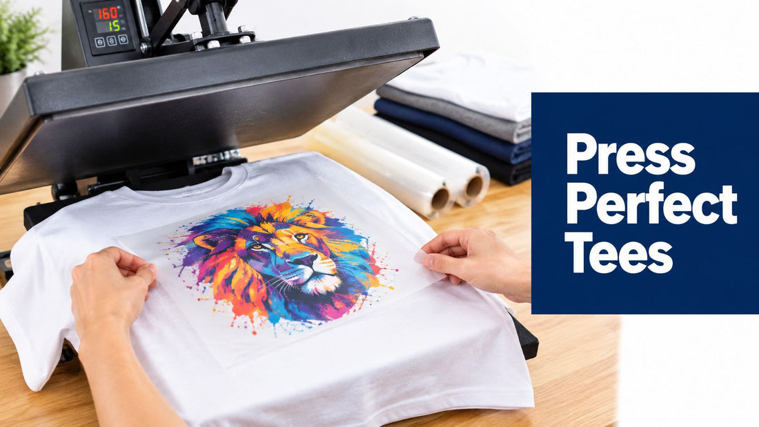 DTF Transfers for T Shirts How to Press Perfect Tees