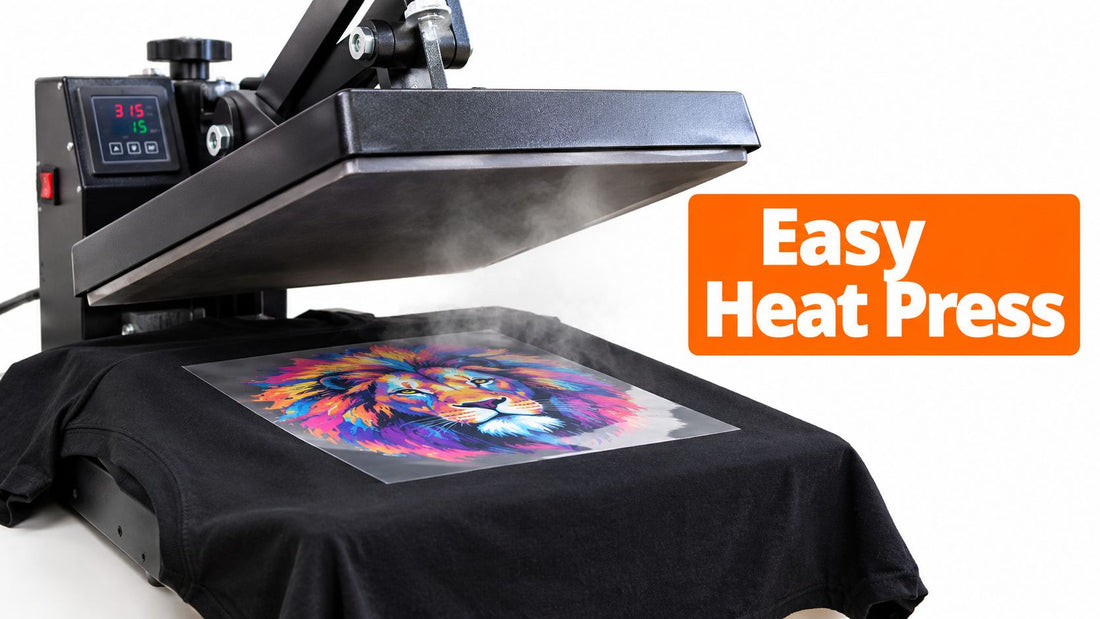 Easy Heat Press Guide: Fast, Repeatable DTF Results