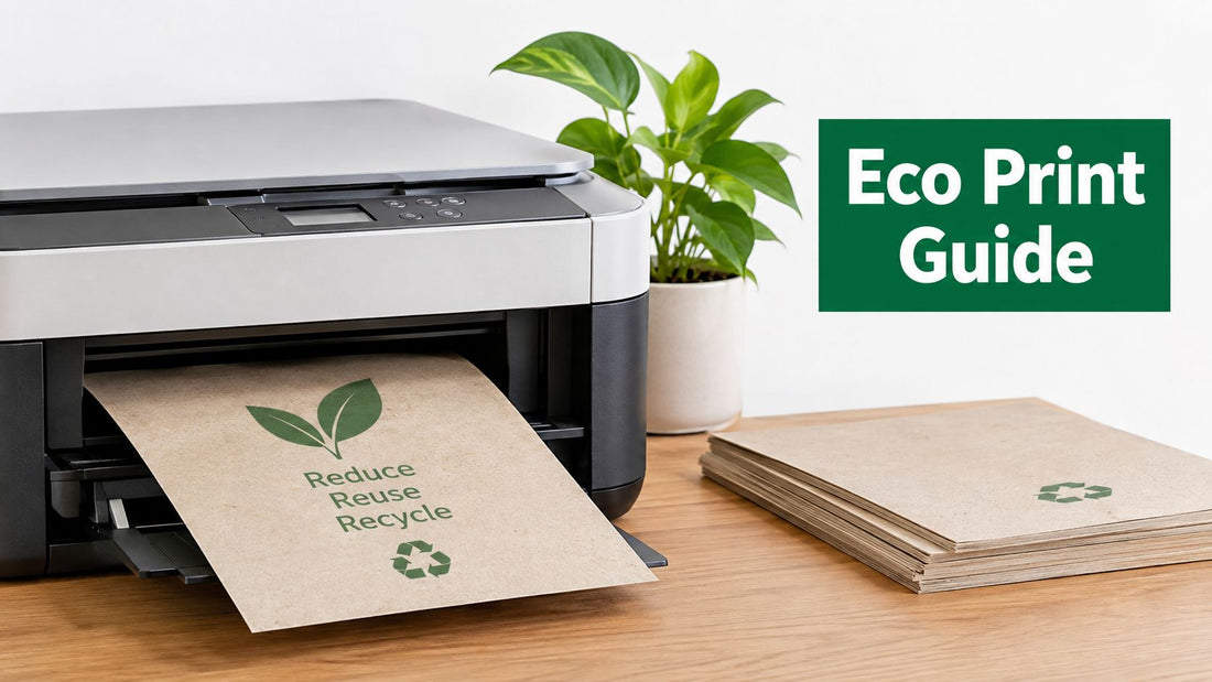 Eco Friendly Printing Services Guide