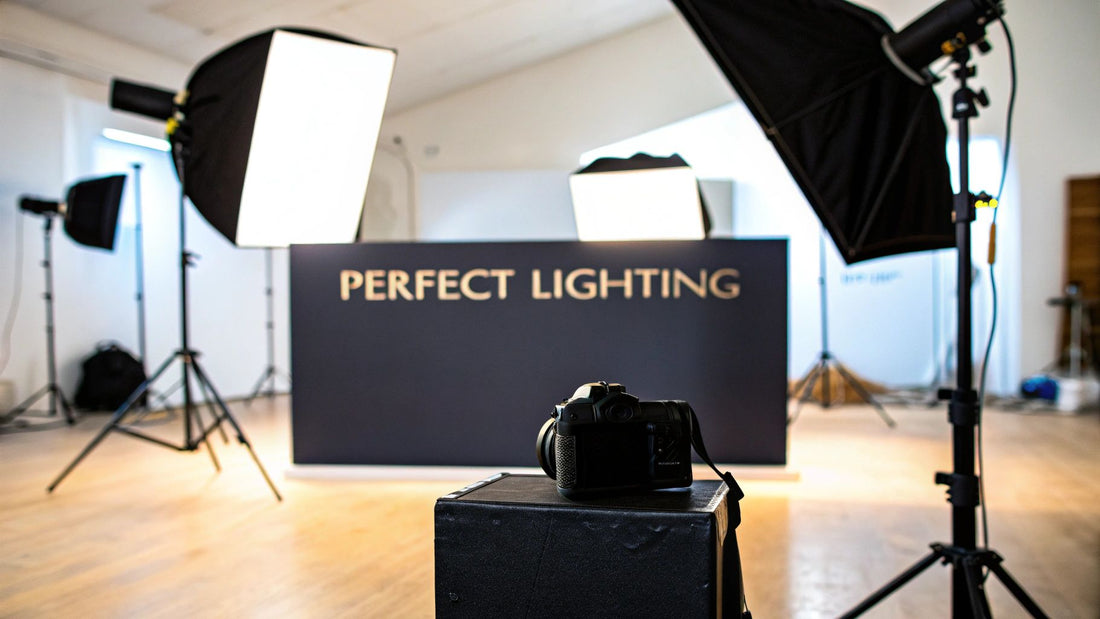 Master Your Product Photography Lighting Setup for T-Shirts