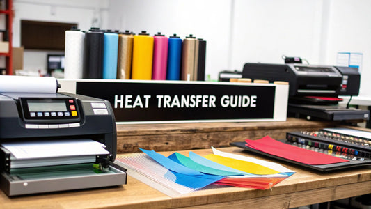 Types of heat transfers: DTF, HTV & Sublimation Guide