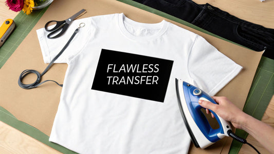How to Iron On Transfers for Pro Results