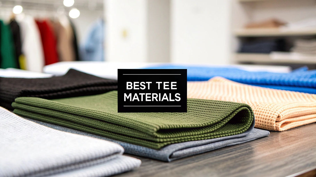 Top T Shirts Materials Guide: Find the Best Fabric for Comfort & Style