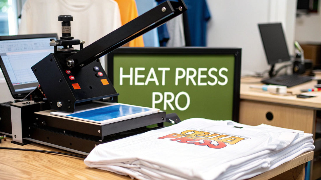 How to Heat Press T Shirts A Pro's Guide