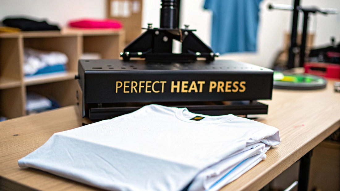 How to Heat Press a Shirt for Perfect Results