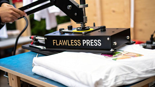 How to Heat Press Flawless Custom Apparel