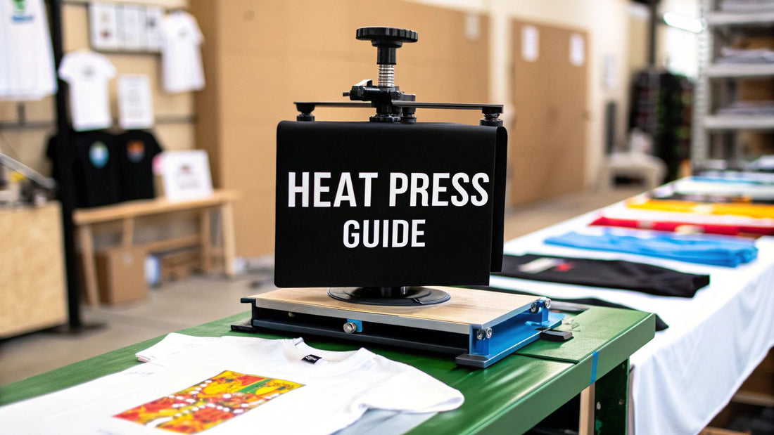 how to use heat press machine: Quick Start Guide
