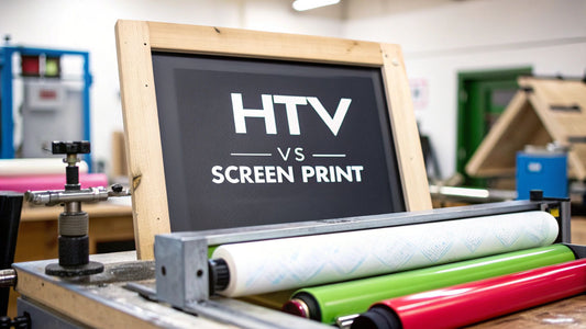 Heat Transfer Vinyl Vs Screen Printing Decoded