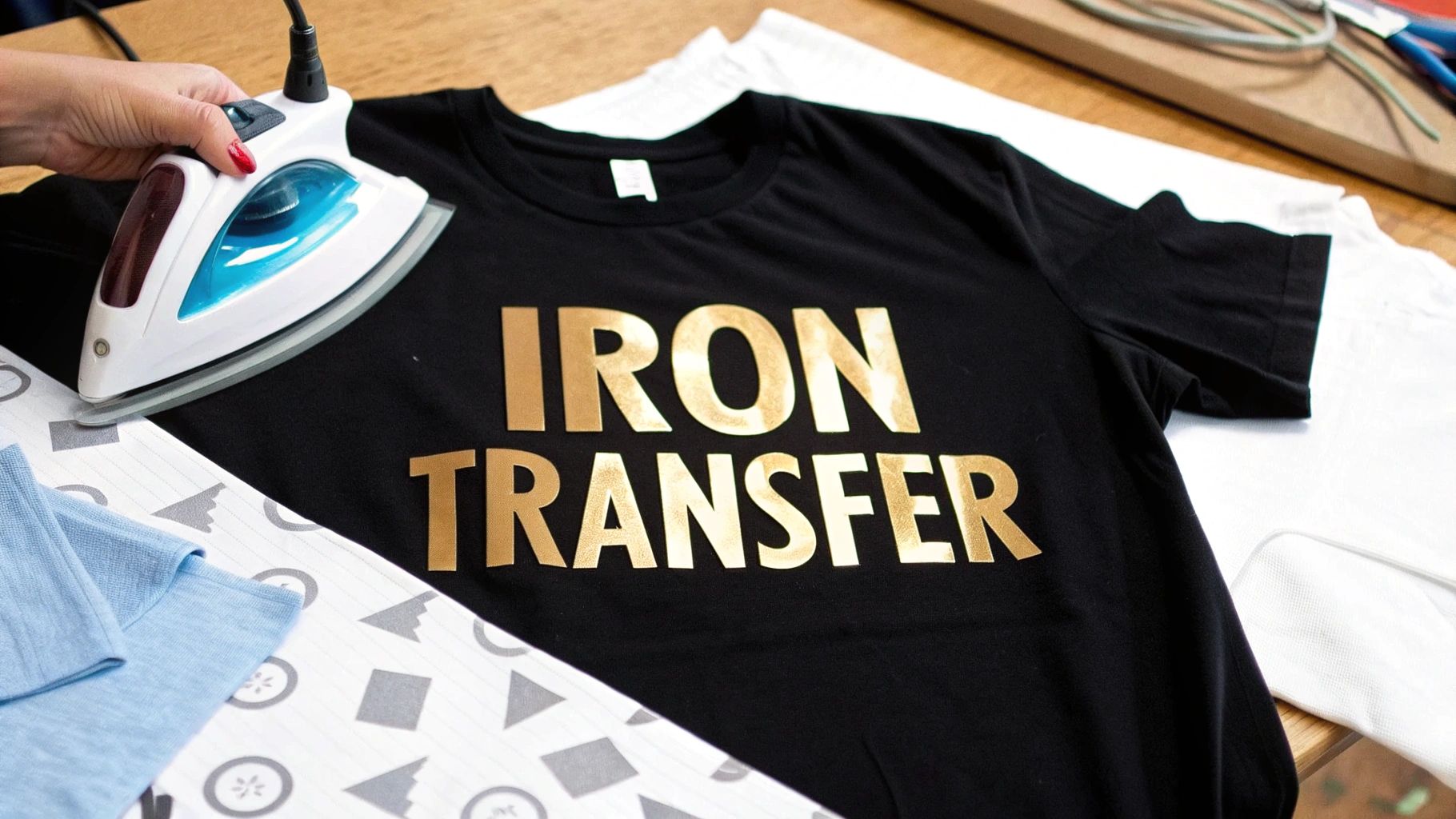 How to Use Iron Transfer Paper for Custom Shirts – Raccoon Transfers
