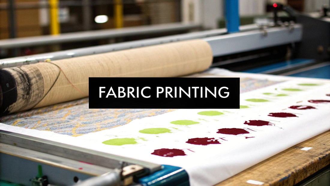 A Guide to Fabric Printing Techniques