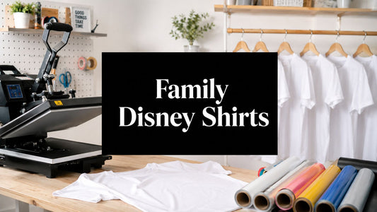 Funny Family Disney Shirts: A Creator's Guide to DTF