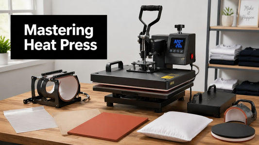 Mastering Heat Press with Accessories: Perfect DTF