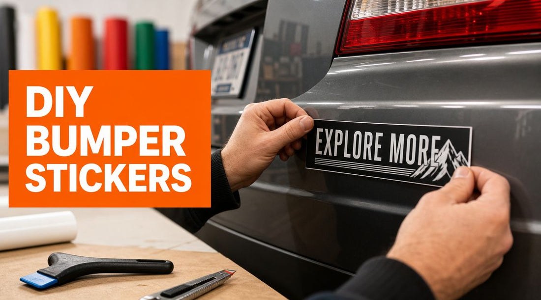 How To Make Bumper Stickers: DIY Guide & Pro Tips