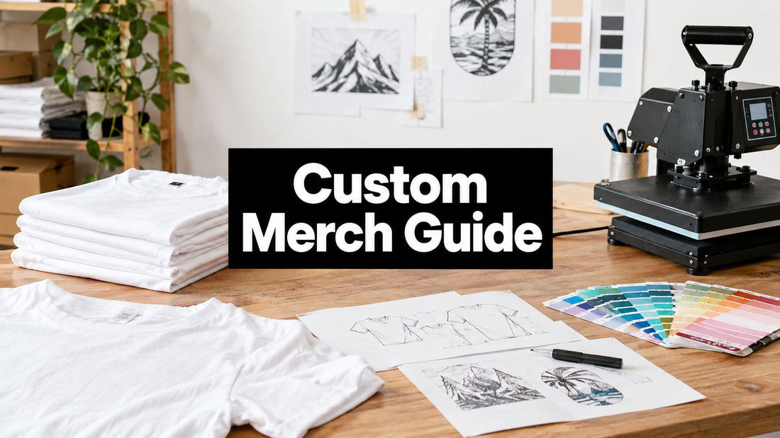 How to Make Custom Merch: The Complete Small Brand Guide