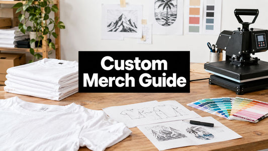 How to Make Custom Merch: The Complete Small Brand Guide