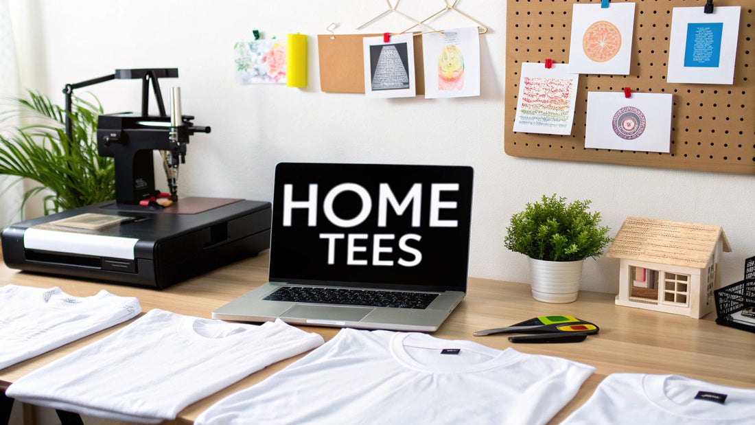 How to Start a Tshirt Business From Home A Practical Guide