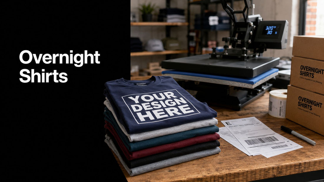 Overnight Custom T Shirts: A Step-by-Step Delivery Guide