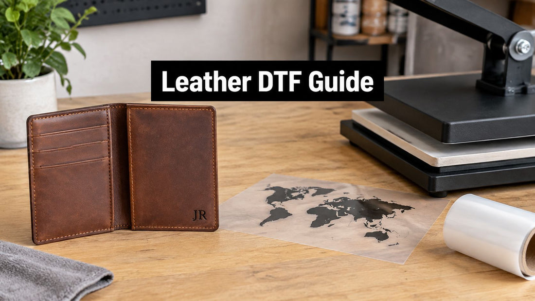 Personalized Leather Passport Holders: DTF Transfer Guide