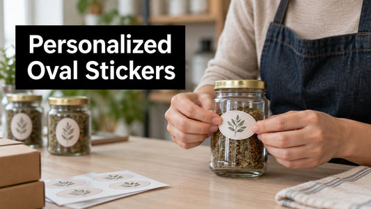 Personalized Oval Stickers: Design, Order, and Apply