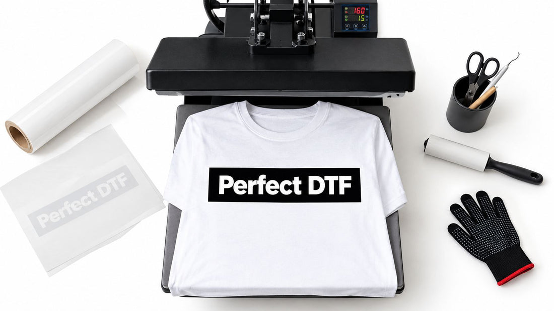 Power Heat Press Instructions for Perfect DTF Transfers