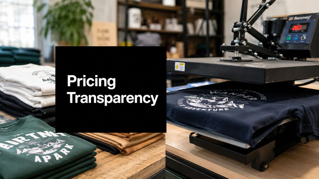 Pricing Transparency: A Guide for Custom Print Shops