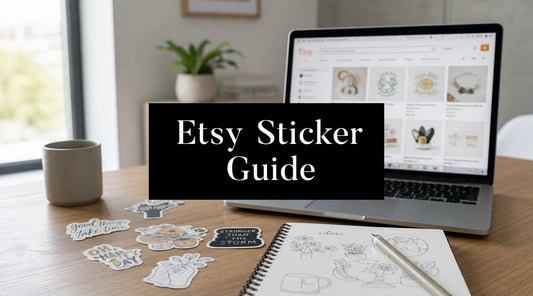 Print on Demand Stickers for Etsy: A 2026 Seller's Guide