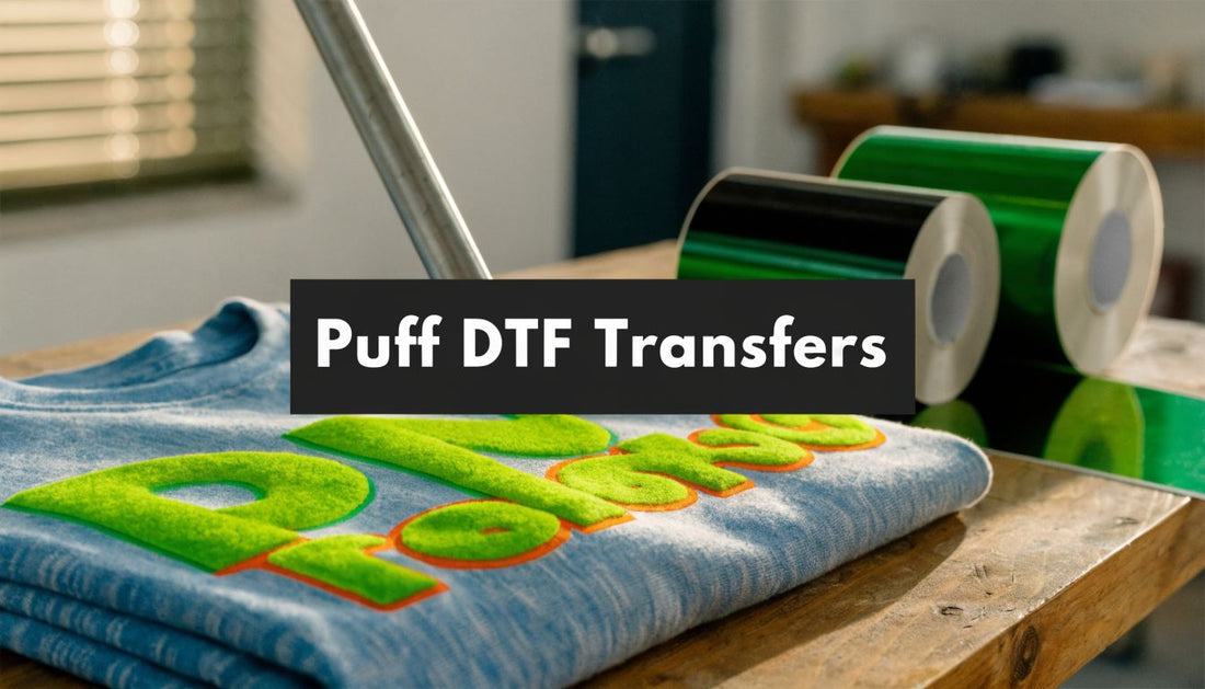 Puff DTF Transfers: A Guide to 3D Apparel Printing