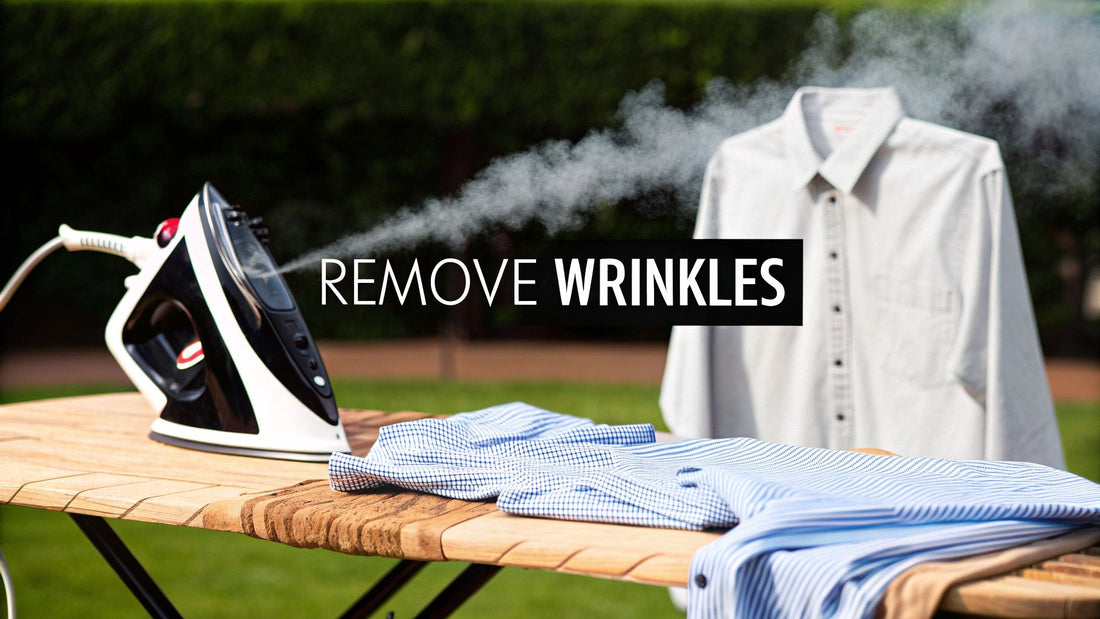 Remove Wrinkles From Clothes: Simple Ways to remove wrinkles from clothes Fast