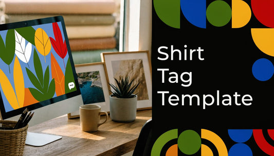 Shirt Tag Template: A Pro's Design & Print Guide