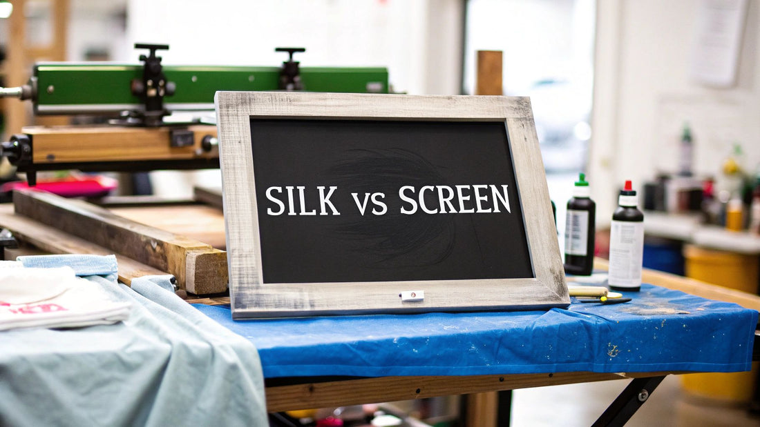 Silk Printing vs Screen Printing: A Clear Guide to Quality and Cost