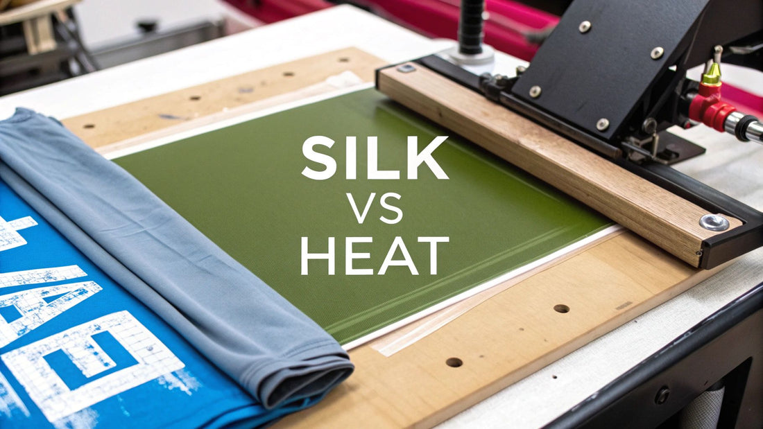 Silk Screen Printing vs Heat Transfer A Complete Guide