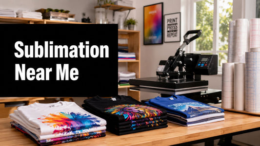 Find Sublimation Near Me: Local Providers & DTF Options