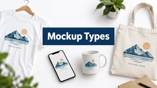 10 Types of Mockups for Apparel and Merch