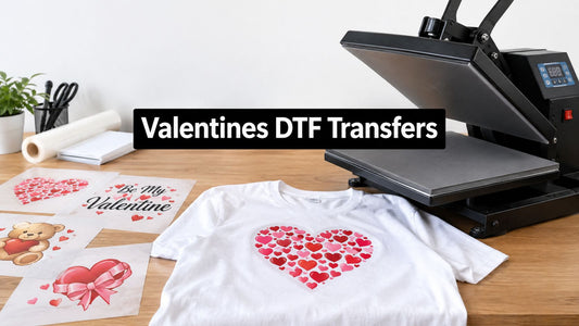 Valentines DTF Transfers: From Design to Pressed Shirt