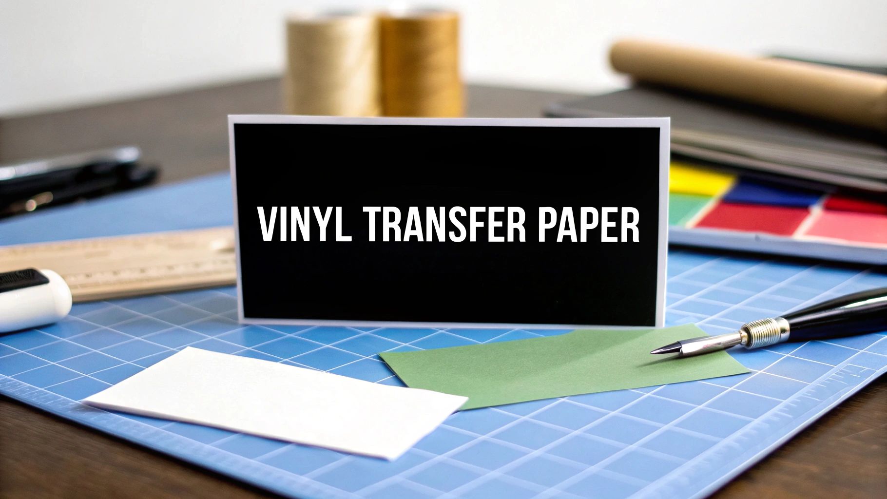 A Crafter's Guide to Vinyl Transfer Paper – Raccoon Transfers